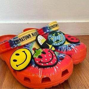 Chinatown Market x Crocs Collab Classic Clog - women’s 5/mens 7